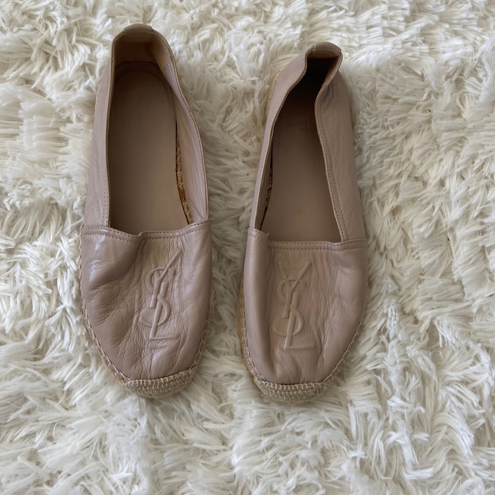 YSL espadrille shoes woman